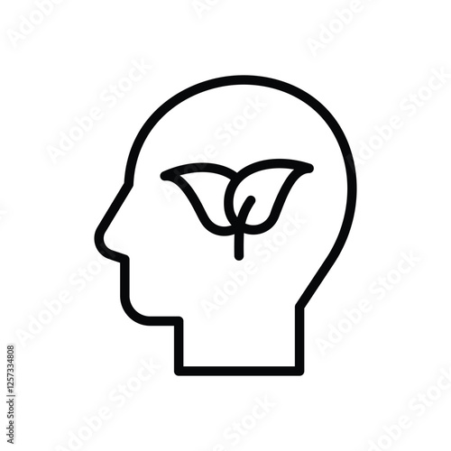 Think Green vector icon