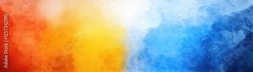 Abstract color explosion, hot and cold, vibrant background, design element