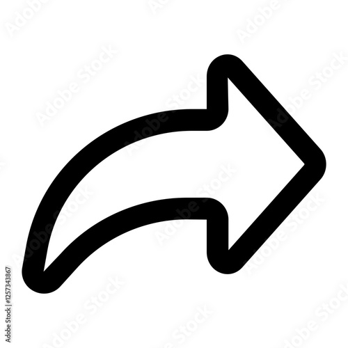forwad icon for illustration