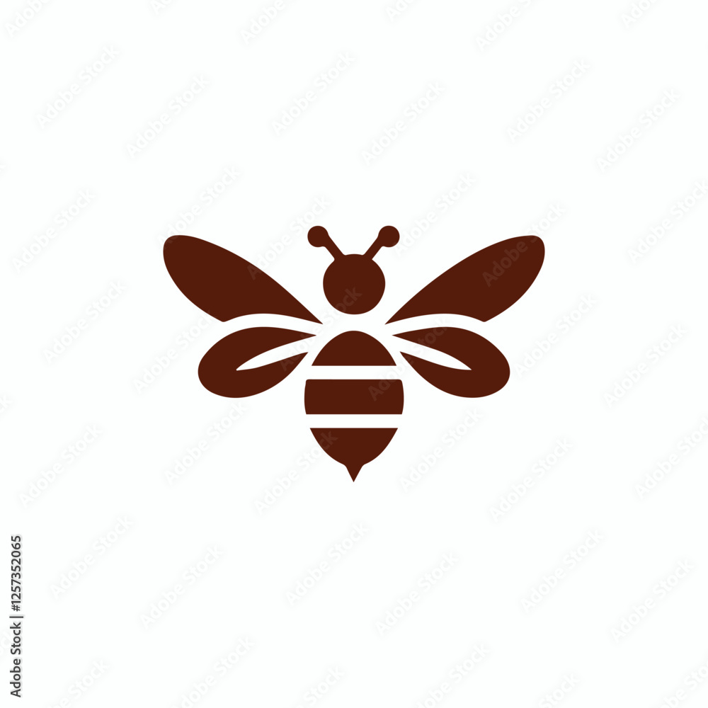 Obraz premium Bee Symbol Logo