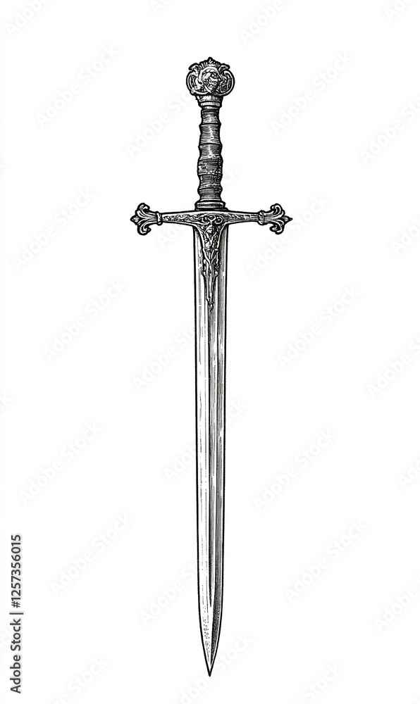 sword engraving black and white outline sword engraving black and white outline
