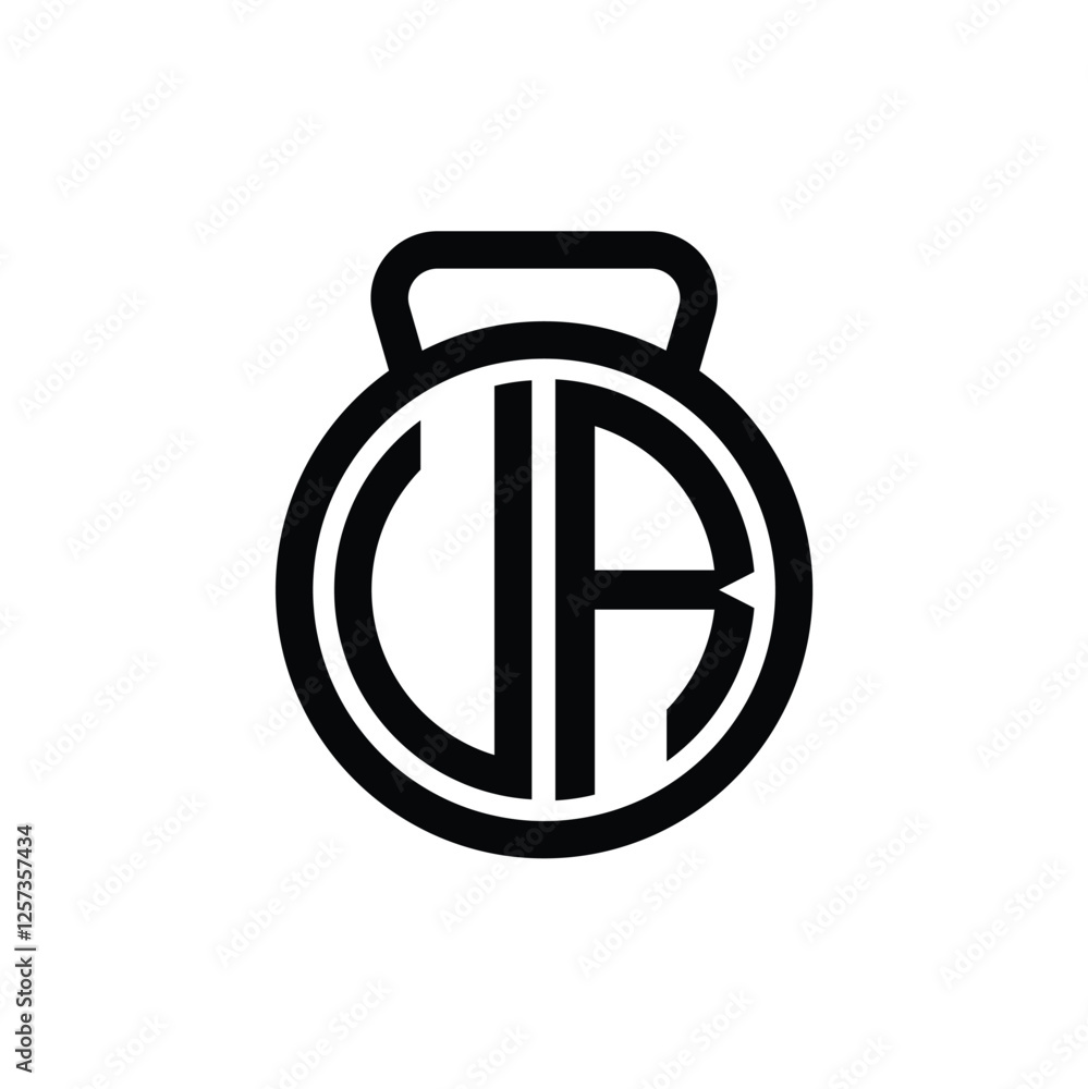 UR monogram logo design letter text name symbol monochrome logotype alphabet character simple logo UR monogram logo design letter text name symbol monochrome logotype alphabet character simple logo