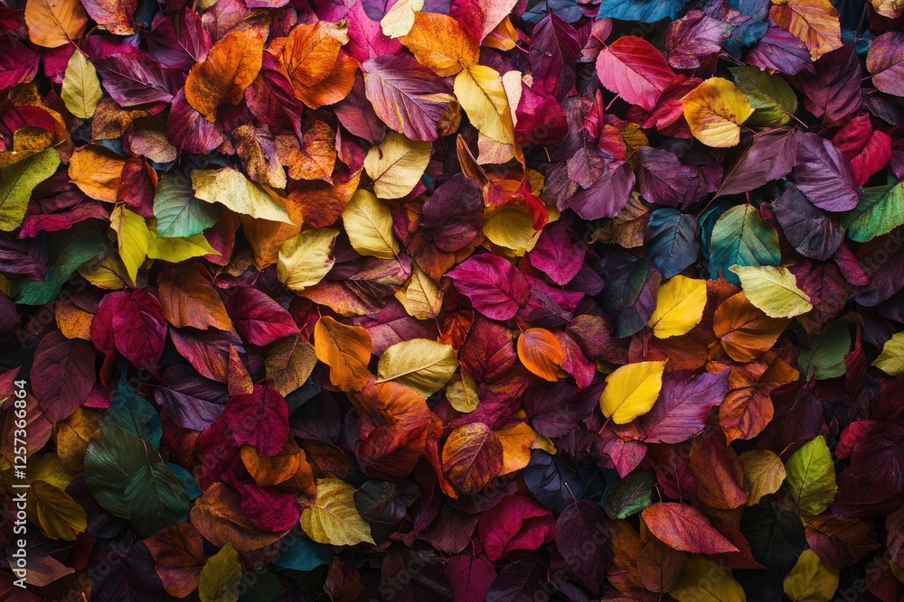 Colorful autumn leaves background texture, fall design Colorful autumn leaves background texture, fall design
