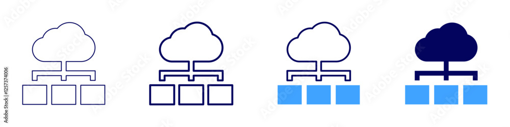 Data validation icon in 4 different styles. Thin Line, Line, Bold Line, Duotone. Duotone style. Editable stroke Data validation icon in 4 different styles. Thin Line, Line, Bold Line, Duotone. Duotone style. Editable stroke
