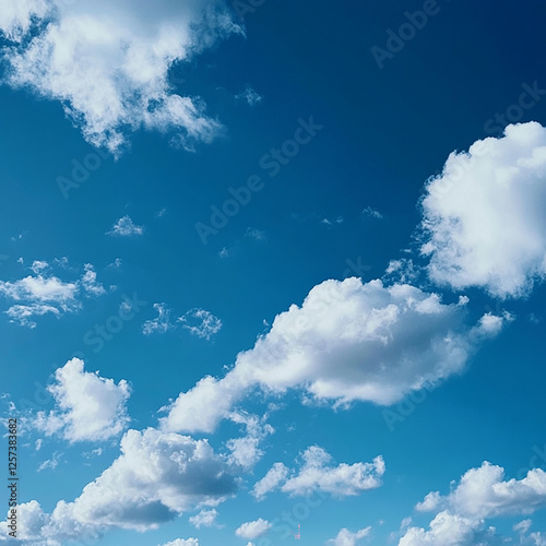 A Breathtaking Panorama of the Sky: A Vast and Ever - Changing Canopy. As we look up, the sky reveals a world of wonder.  The sun shines brightly, casting a warm glow that makes the sky seem even more photo