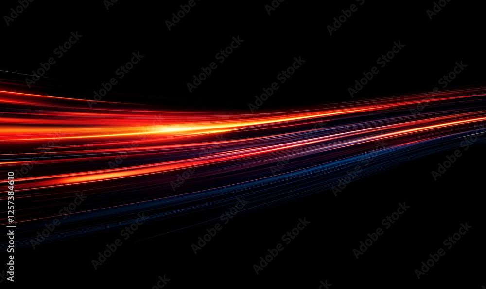 Red and black background, diagonal lines of light effect on the right side, motion blur effect creating a sense of speed, minimalist stones. Red and black background, diagonal lines of light effect on the right side, motion blur effect creating a sense of speed, minimalist stones.