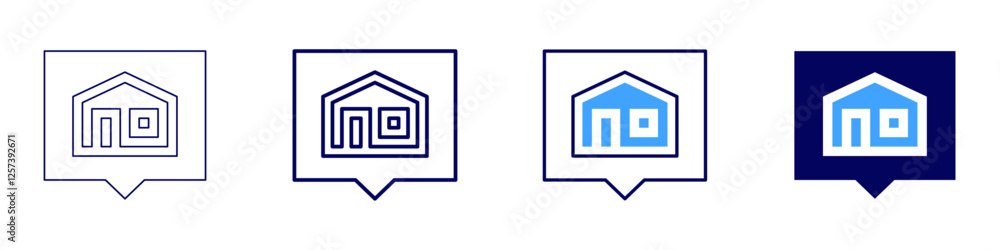Property tax incentives icon in 4 different styles. Thin Line, Line, Bold Line, Duotone. Duotone style. Editable stroke Property tax incentives icon in 4 different styles. Thin Line, Line, Bold Line, Duotone. Duotone style. Editable stroke