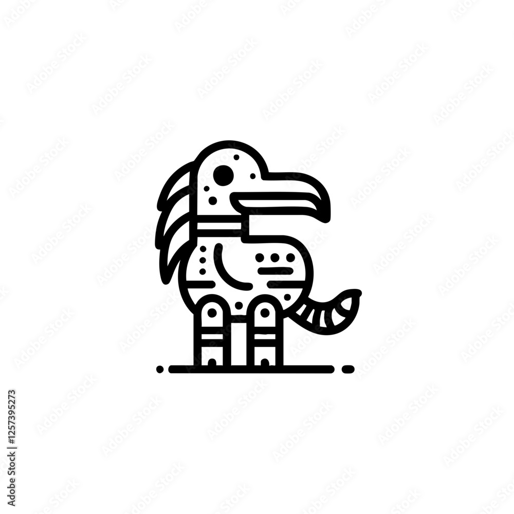 Futuristic animal robot vector illustration with a sleek and modern design. Perfect for sci-fi projects, branding, merchandise, and digital art. Futuristic animal robot vector illustration with a sleek and modern design. Perfect for sci-fi projects, branding, merchandise, and digital art.