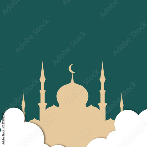 Very simple islamic background