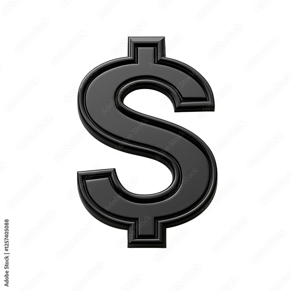 dollar sign isolated on transparent background dollar sign isolated on transparent background