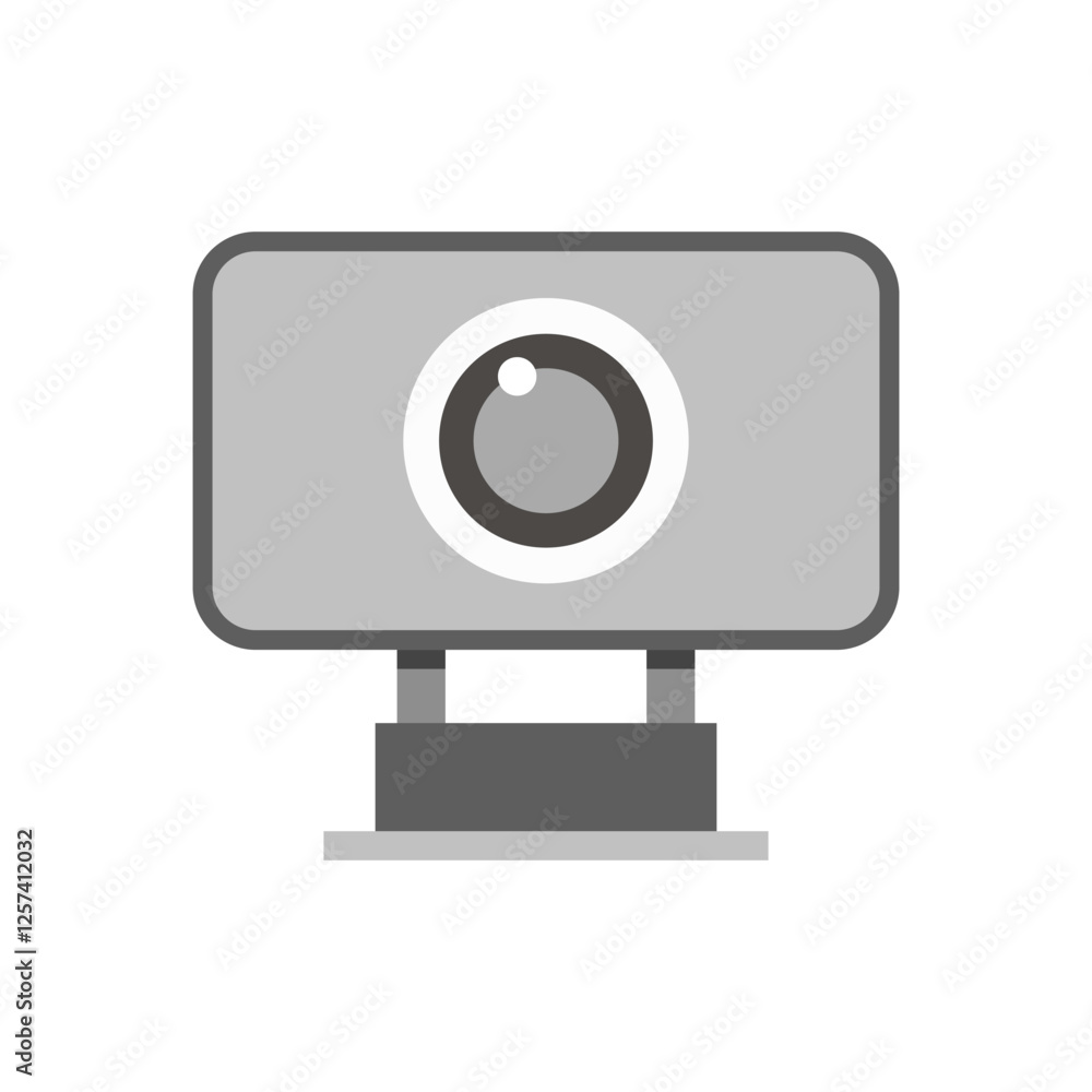 Webcam illustration for business use Webcam illustration for business use