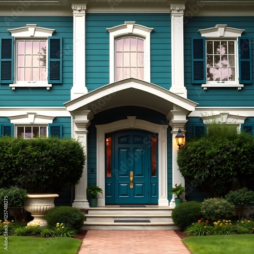 Wallpaper Mural house on the hill,house in the park,english country house, royal palace in brussels belgium Torontodigital.ca