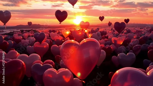 heart shaped balloon