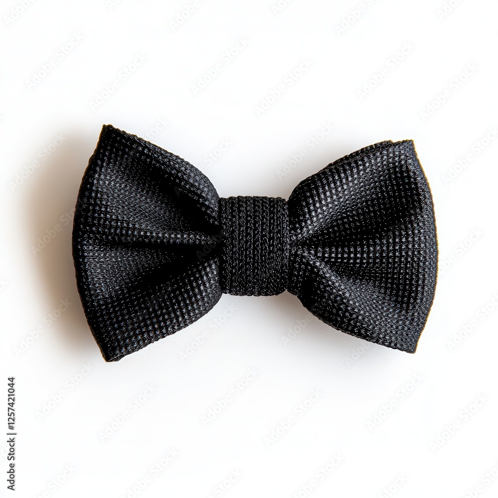 Black bow tie, studio shot, white background, fashion accessory (1) Black bow tie, studio shot, white background, fashion accessory (1)