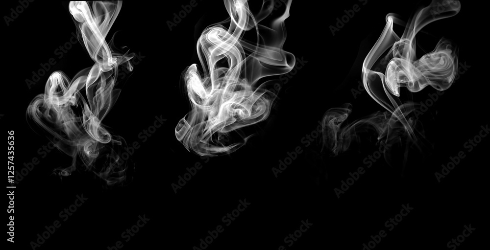 custom made wallpaper toronto digitalblack smoke with fog and vapor background isolated png effect white coffee dust smoke cloud texture transparent clear abstract with shape magic background