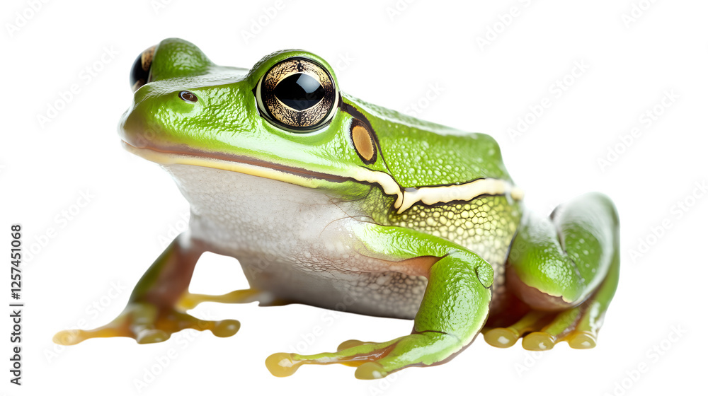 Frog, Isolated on White Frog, Isolated on White