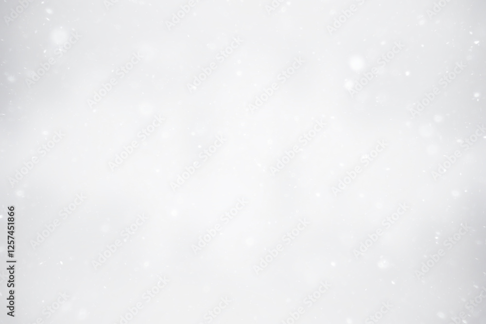 blurred snow / winter abstract background, snowflakes on abstract blurred glowing leaf background blurred snow / winter abstract background, snowflakes on abstract blurred glowing leaf background
