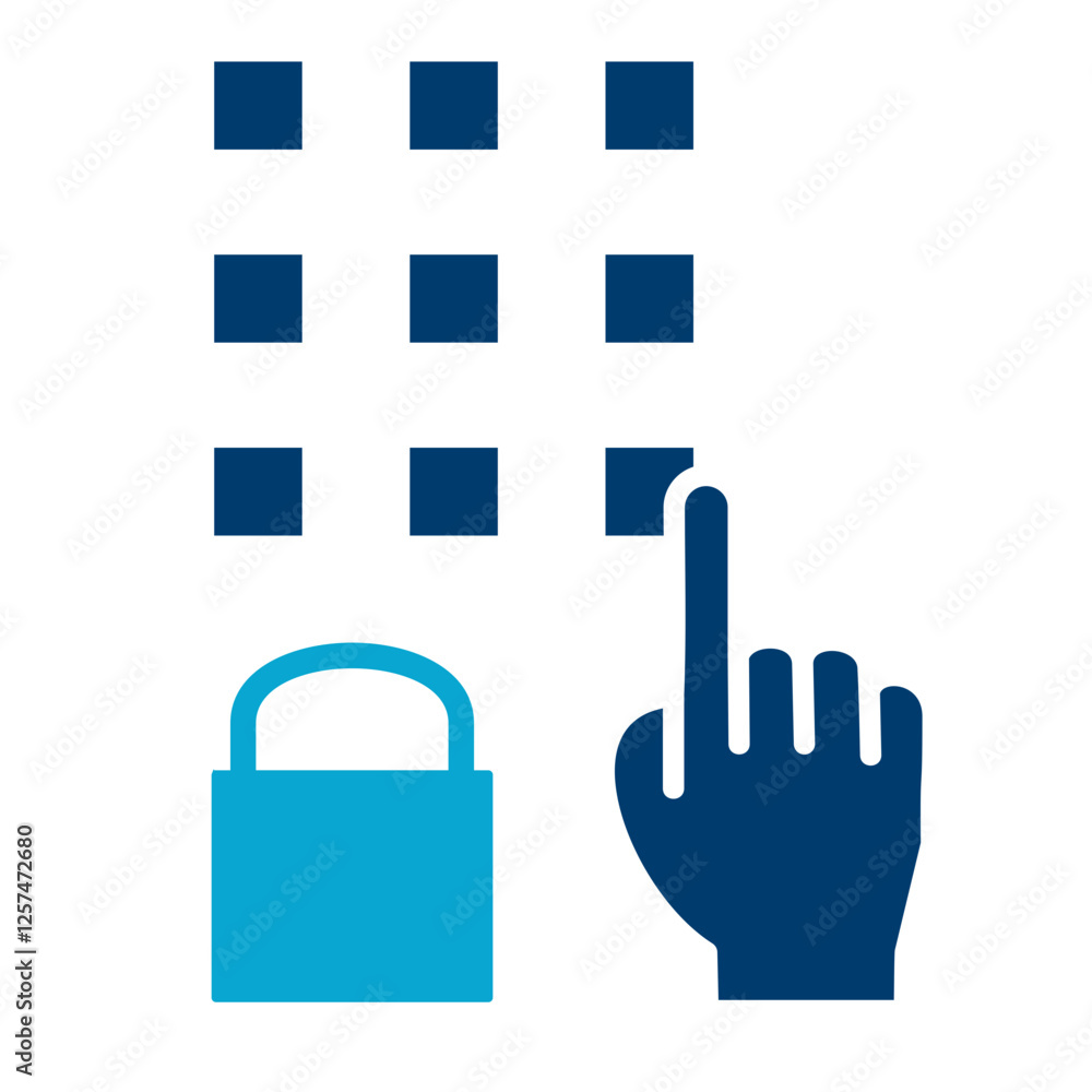 Obraz premium Keypad Icon