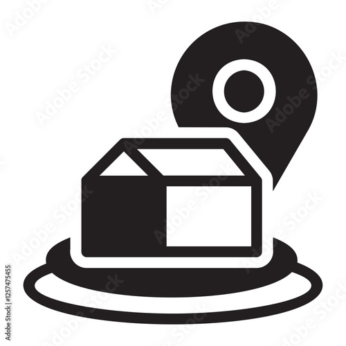 Address  glyph icon