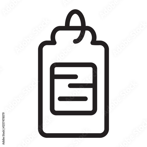 Tag line icon