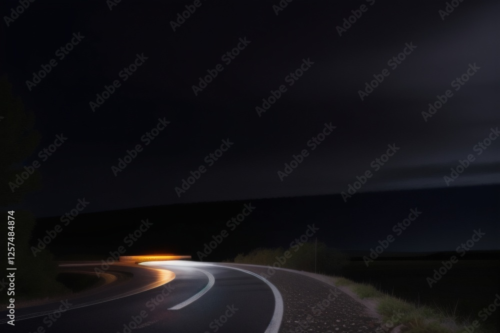 Fototapeta premium Highway Nightlights