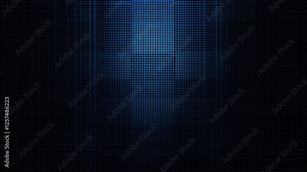 Minimalist grid pattern wallpaper on a Blue background. Banner template with white space for text, suitable for modern and professional design applications. Minimalist grid pattern wallpaper on a Blue background. Banner template with white space for text, suitable for modern and professional design applications.