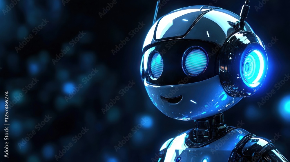 Futuristic Friendly Robot: A Digital Companion Futuristic Friendly Robot: A Digital Companion