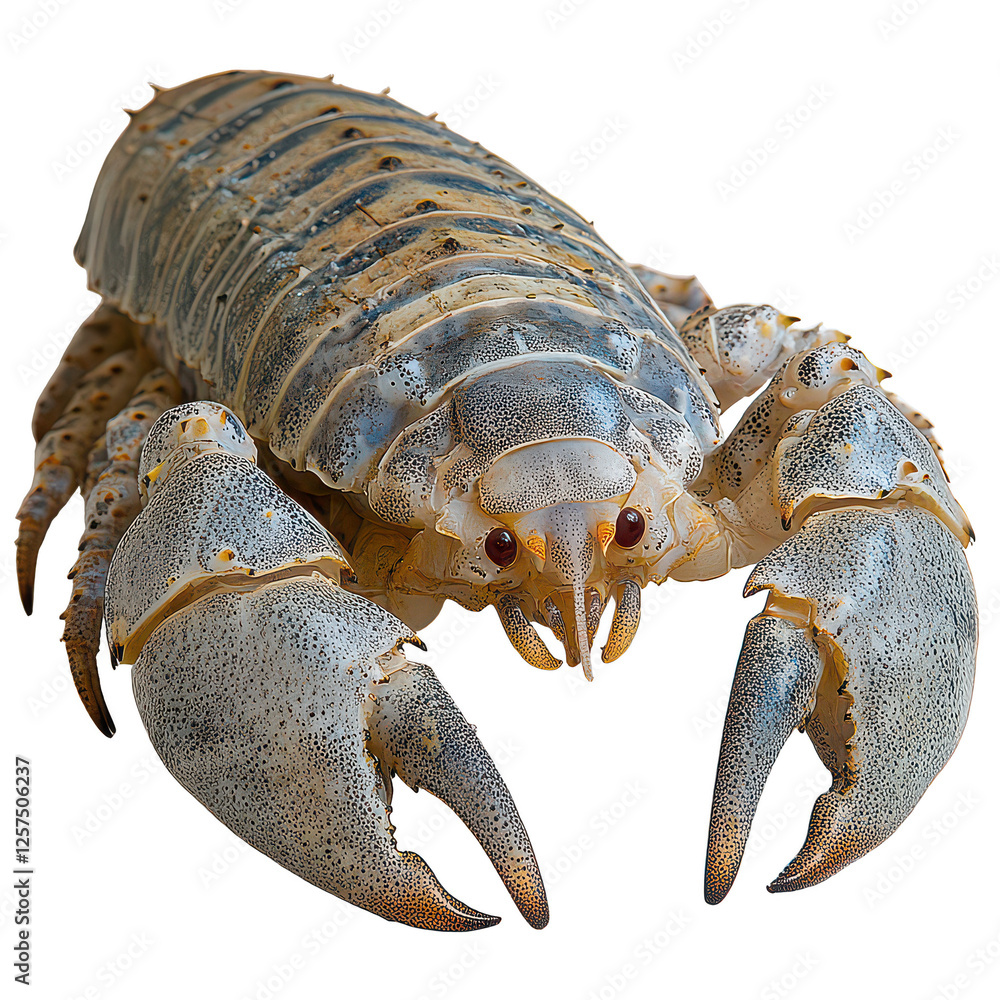 Giant Isopod isolated on transparent background, PNG Giant Isopod isolated on transparent background, PNG