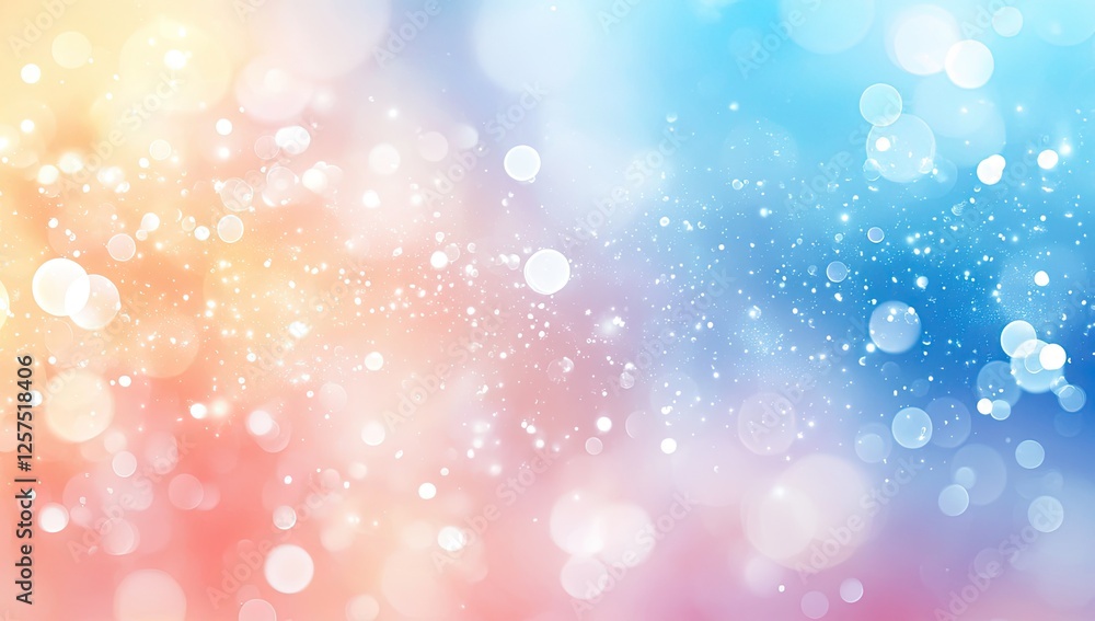 Obraz premium Abstract bokeh background with soft pastel colors