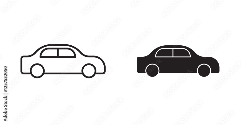Fototapeta premium car icon