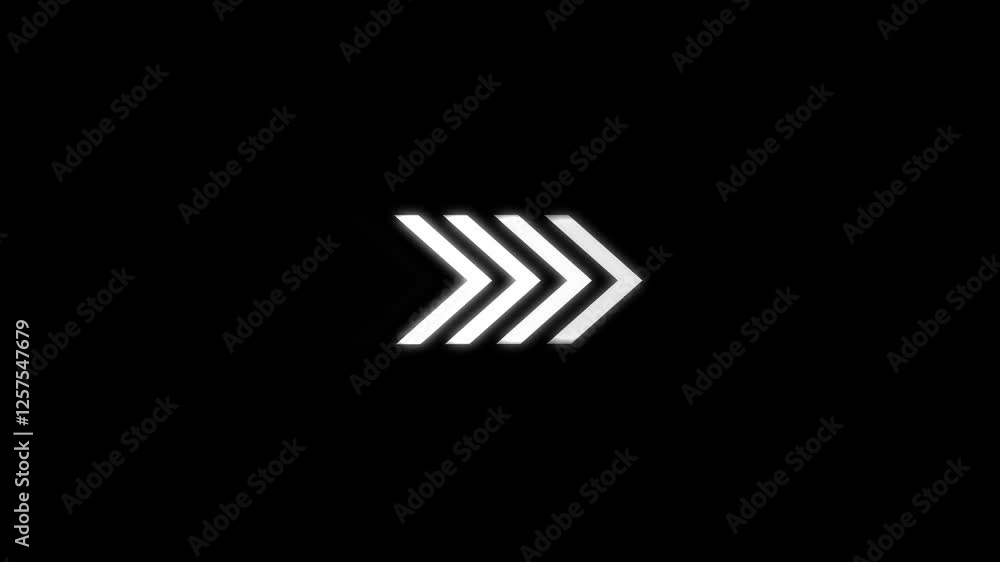 Arrow Loop Animation. Directional arrow concept. Arrow Loop Animation. Directional arrow concept.