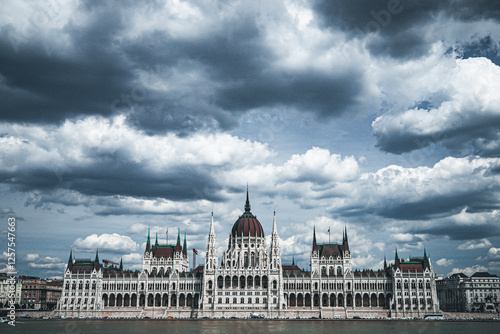 Photography hungarian parliament building