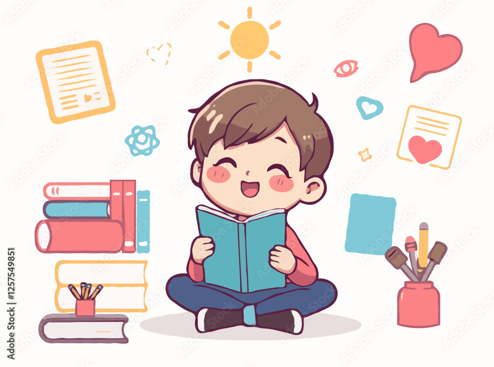 Enhance Learning with Study Tips: Vector Design Elements Enhance Learning with Study Tips: Vector Design Elements