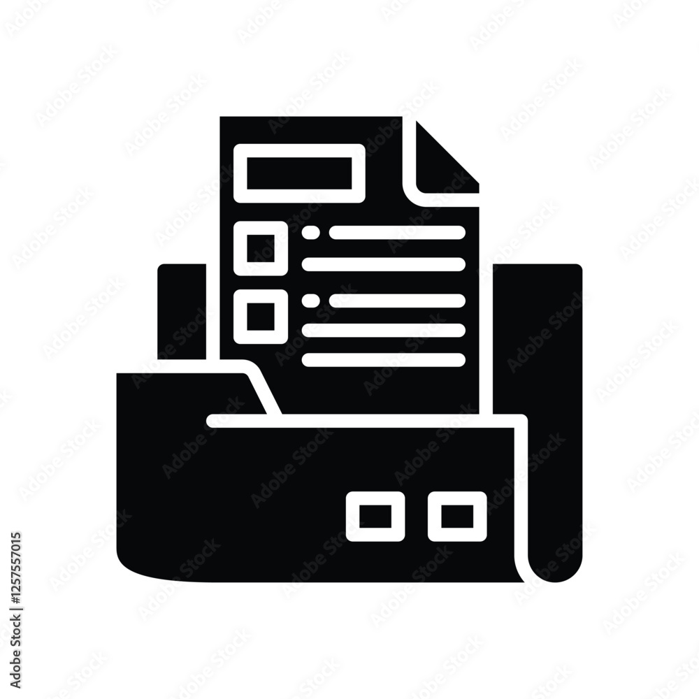 folder solid icon. vector icon for your website, mobile, presentation, and logo design. folder solid icon. vector icon for your website, mobile, presentation, and logo design.