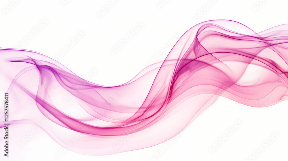 Soft pink and purple flowing waves create an artistic background effect. Generative AI Soft pink and purple flowing waves create an artistic background effect. Generative AI