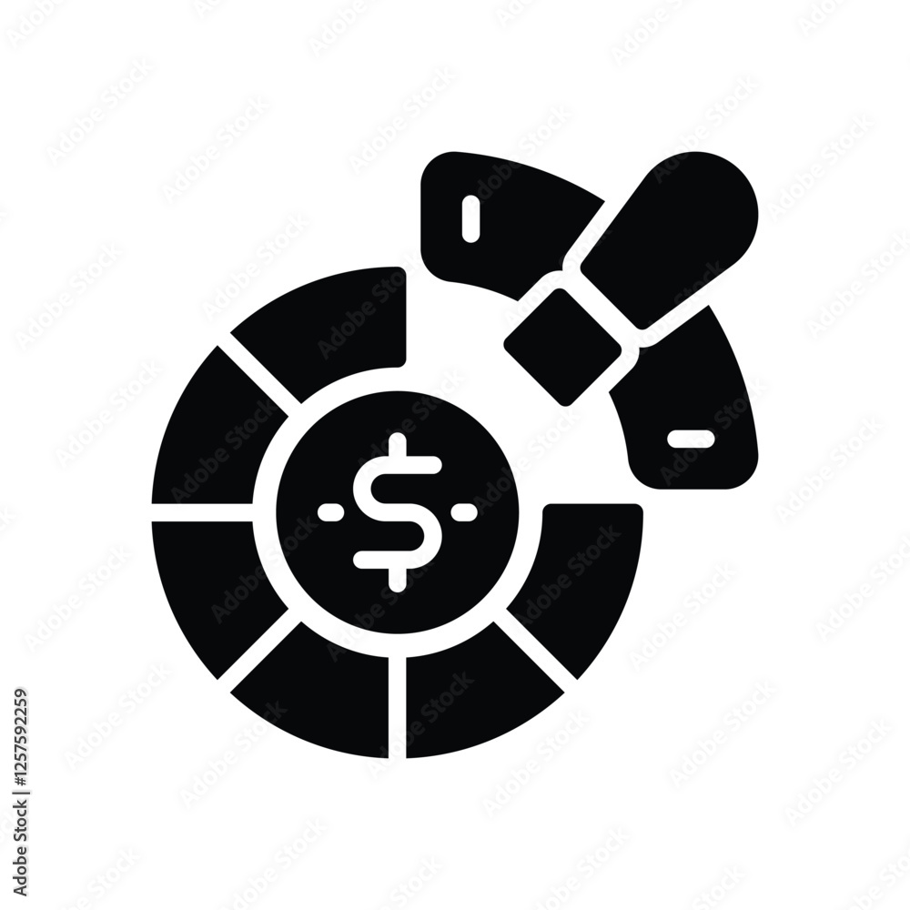 pie chart solid icon. vector icon for your website, mobile, presentation, and logo design. pie chart solid icon. vector icon for your website, mobile, presentation, and logo design.
