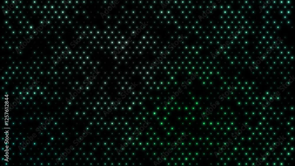 a technological background of dots. digital animation a technological background of dots. digital animation