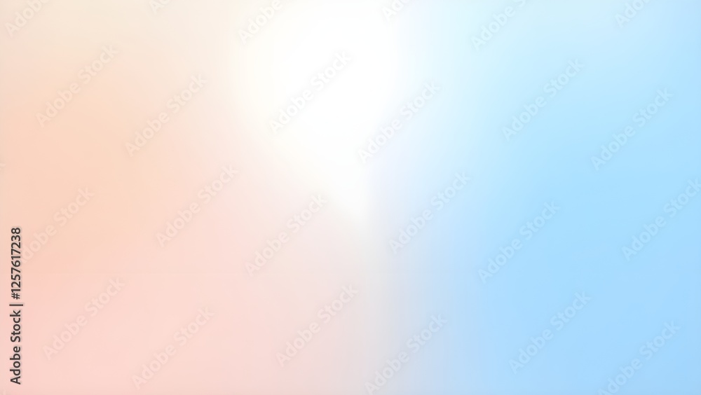 AI GENERATE, Smooth gradient colour sky blue, white and rose gold, purpose for background. AI GENERATE, Smooth gradient colour sky blue, white and rose gold, purpose for background.