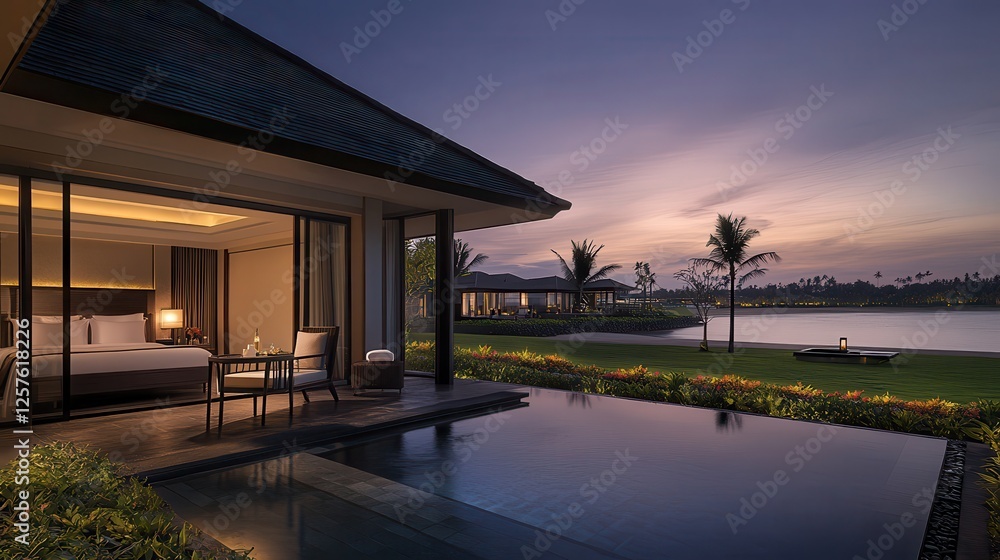 Sunset Villa, Private Pool, Tropical Lagoon, Luxury Getaway Sunset Villa, Private Pool, Tropical Lagoon, Luxury Getaway