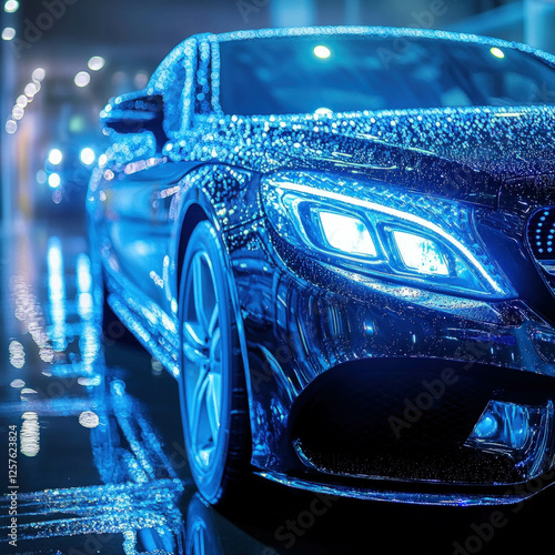 Car Lights Isolated