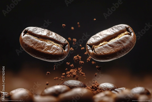 Flying Coffee Beans