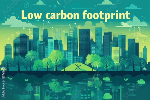 Low Carbon Footprint Text I...