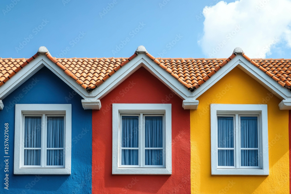 The Colorful Architecture Of Willemstad In The Caribbean Sunlight The Colorful Architecture Of Willemstad In The Caribbean Sunlight