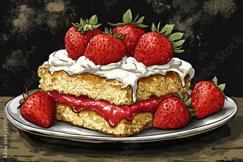 Strawberry Shortcake Cartoo...