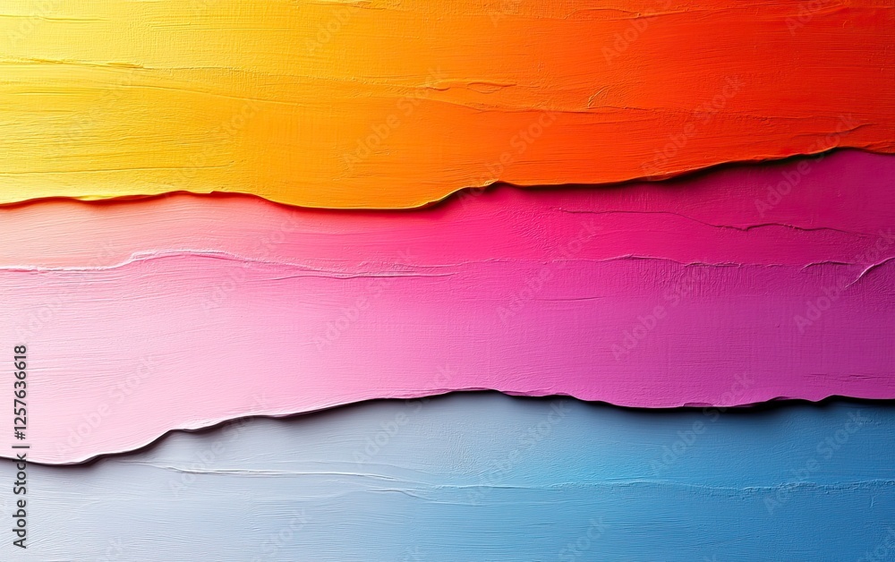 A vibrant abstract image featuring layered colors of orange, pink, and blue, creating a visually striking gradient effect. A vibrant abstract image featuring layered colors of orange, pink, and blue, creating a visually striking gradient effect.