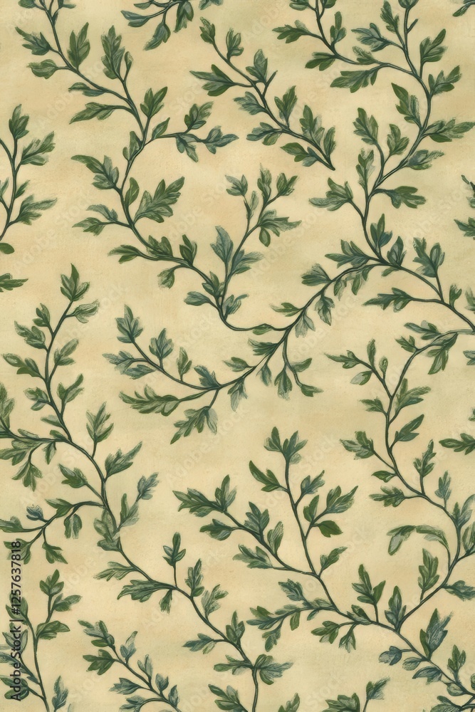 Gentle Yellow Floral Pattern, Delicate Botanical Background, Subtle Nature-Inspired Design Gentle Yellow Floral Pattern, Delicate Botanical Background, Subtle Nature-Inspired Design