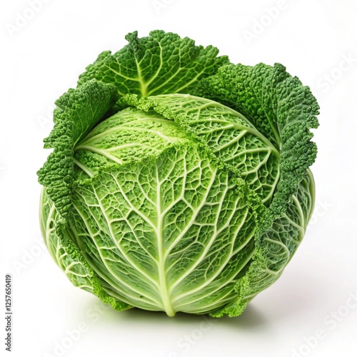 cabbage isolated on white background