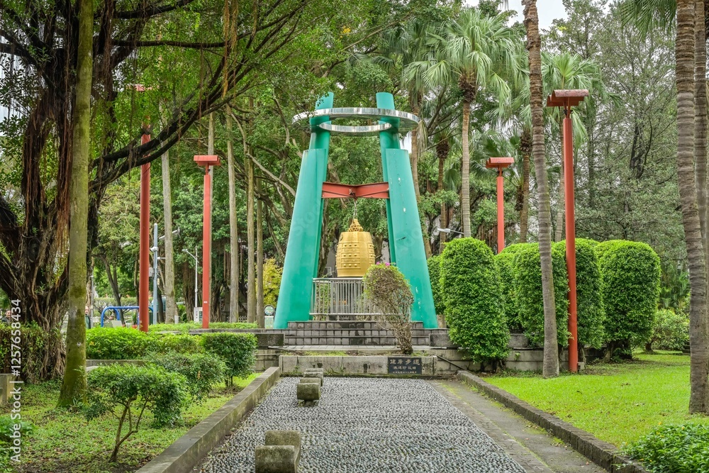 Friedensglocke, 228 Peace Memorial Park, Taipeh, Taiwan Friedensglocke, 228 Peace Memorial Park, Taipeh, Taiwan
