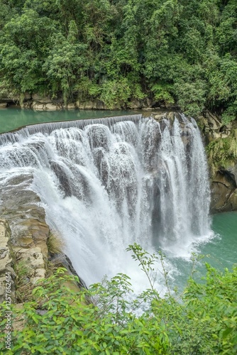 Shifen Wasserfall, Keelung-River, Bezirk Pingxi, Taiwan