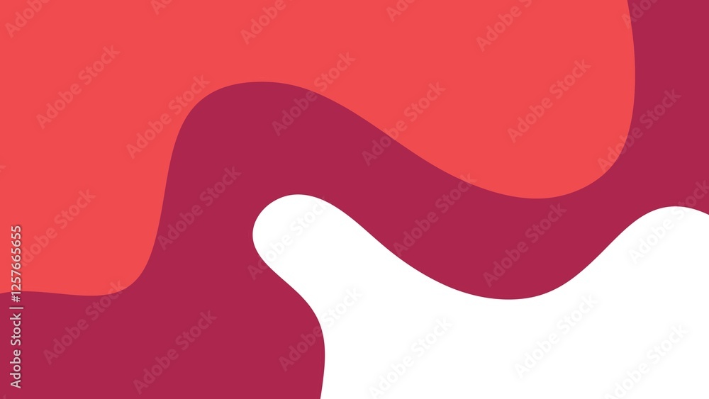 Modern abstract background featuring smooth fluid wave shapes in red and white tones. Ideal for graphic design, web banners, posters, and digital presentations.
Modern abstract background featuring smooth fluid wave shapes in red and white tones. Ideal for graphic design, web banners, posters, and digital presentations.